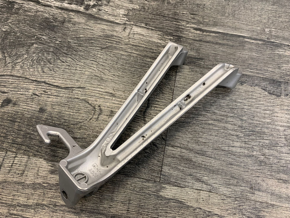 Thumbnail: Suzuki 2005 2006 GSXR1000 OEM Rear Left Passenger Footrest Footpeg Bracket