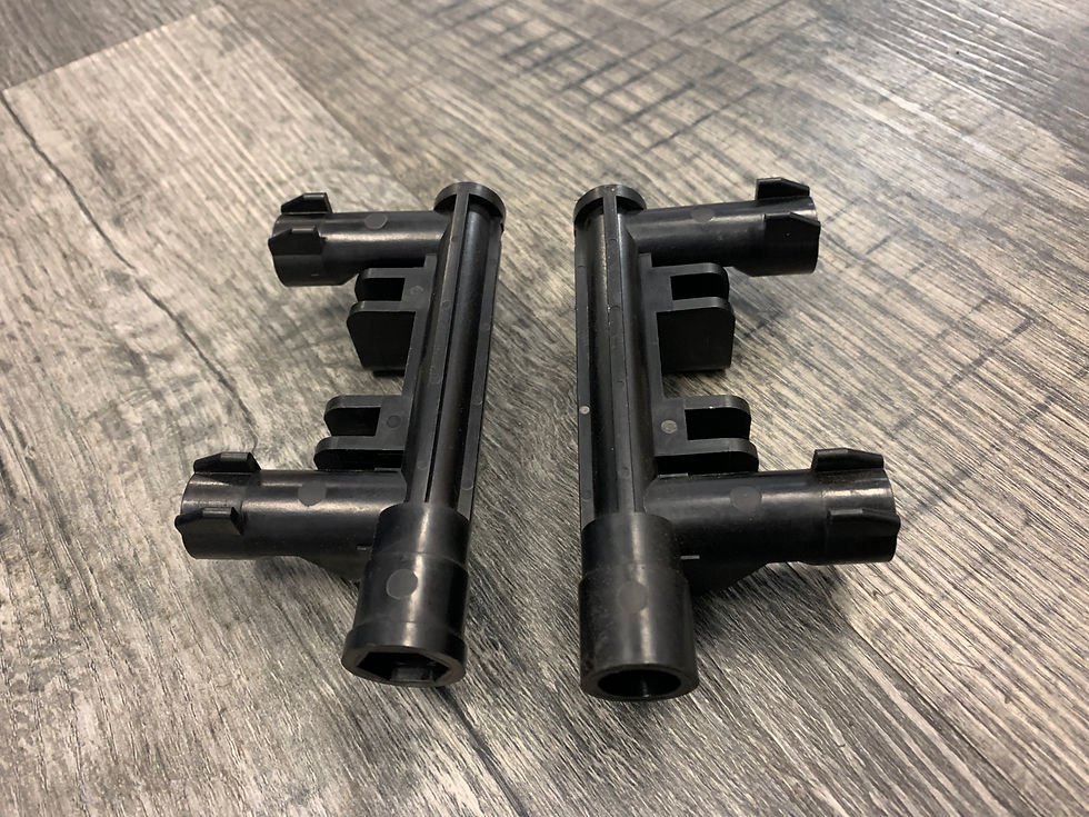 Thumbnail: Suzuki 2008 2009 GSXR600 GSXR750 OEM Throttle Body Fuel Injector Delivery Pipes