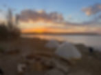 Sunsets and water Flaming gorge