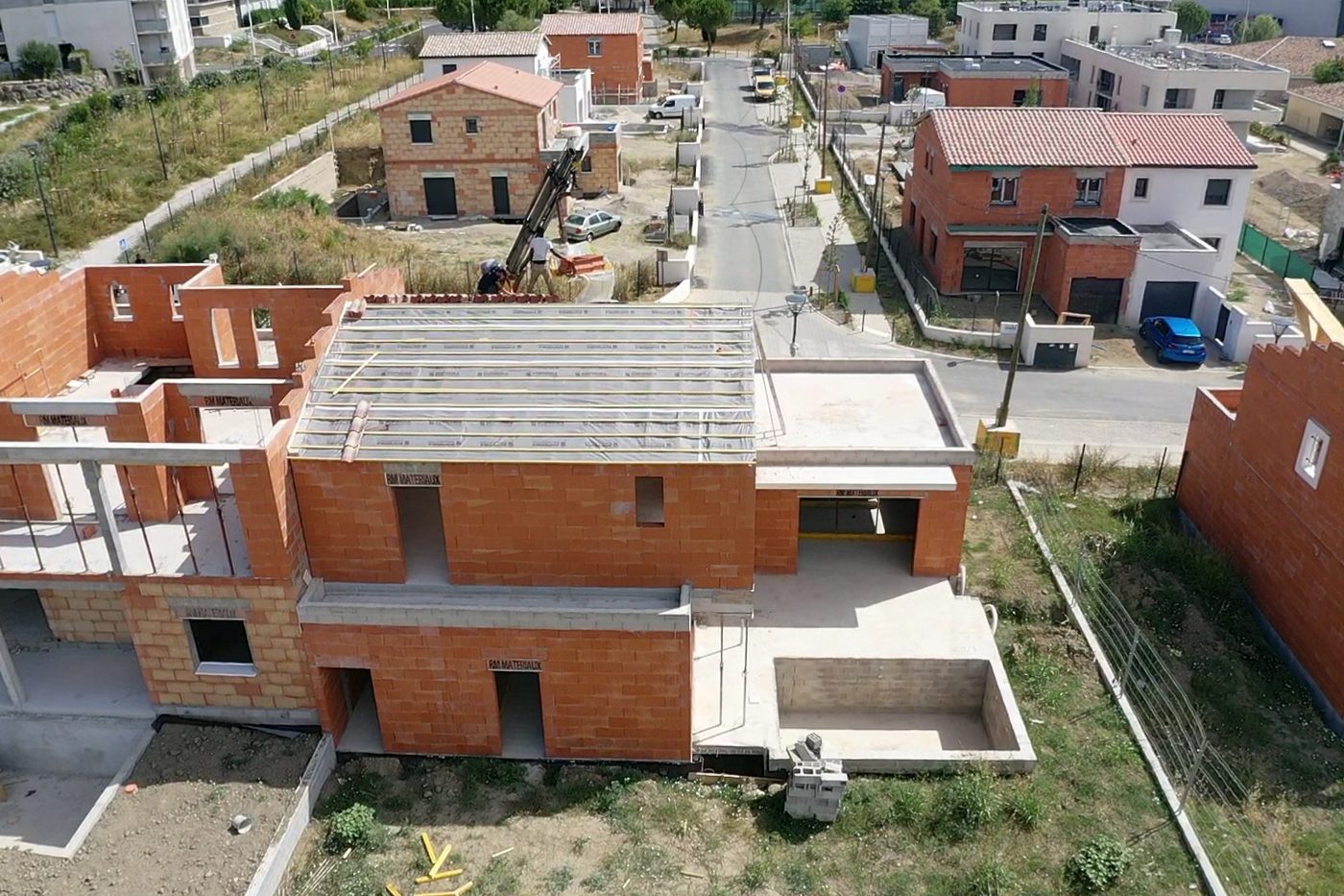 Construction d'une maison à étage