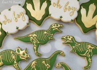 dinosaur cookies 