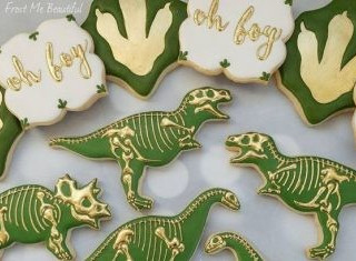 dinosaur cookies