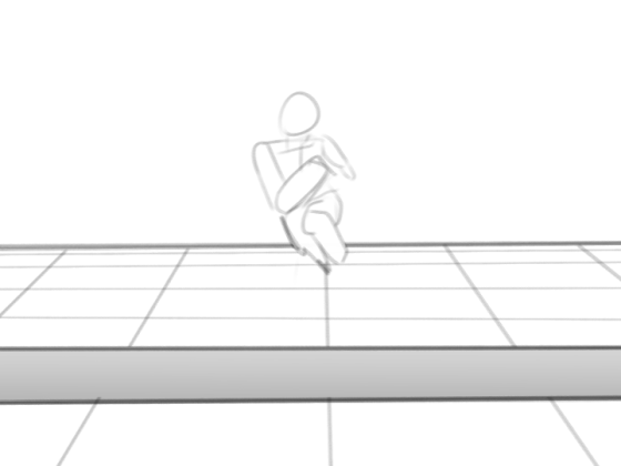 Character Jumping over a gap attempt 02 10-05-17