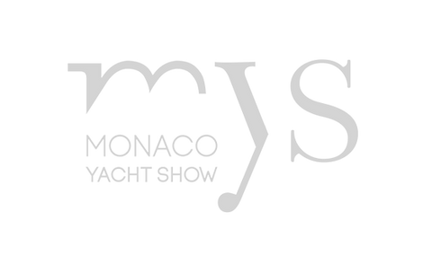 Monaco Yacht Show Logo gey