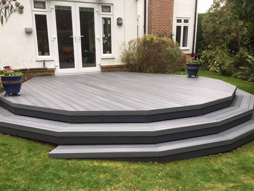 Cleaning low-maintenance composite decking