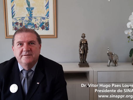 Pronunciamento do Presidente Dr. Vitor Hugo Paes Loureiro Filho