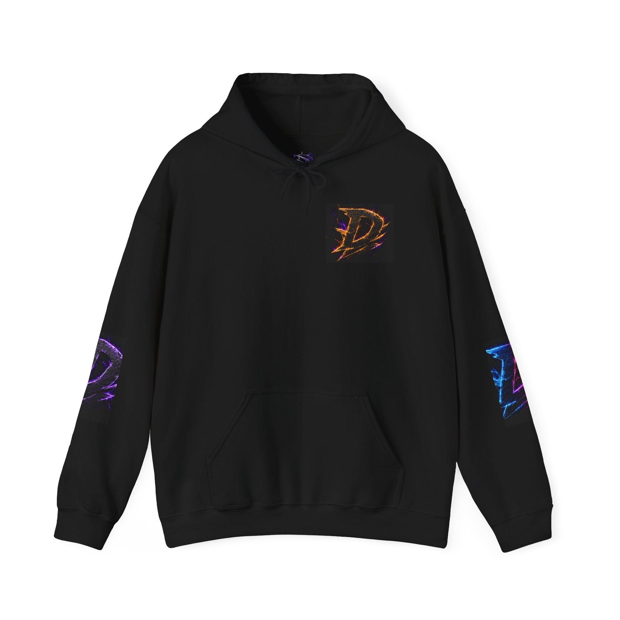 Copy of Distempered Esports Hoodie — Black Gaming Logo Pullover