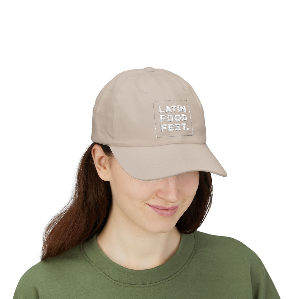 Classic Logo Dad Cap – Latin Food Fest Official Merch