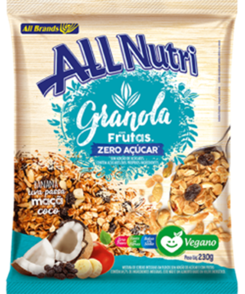 GRANOLA ZERO AÇUCAR 230g/500g