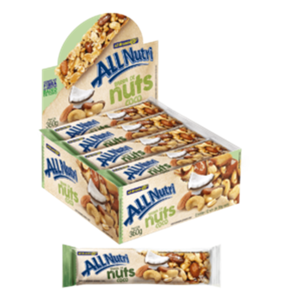 BARRA DE NUTS COCO 30g