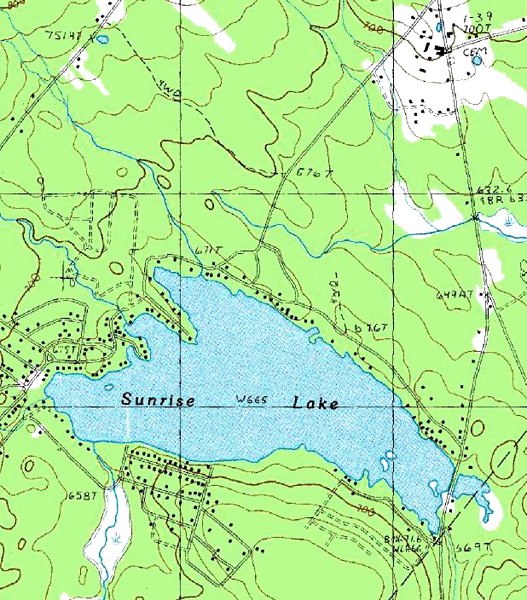 Maps HSA Sunrise Lake