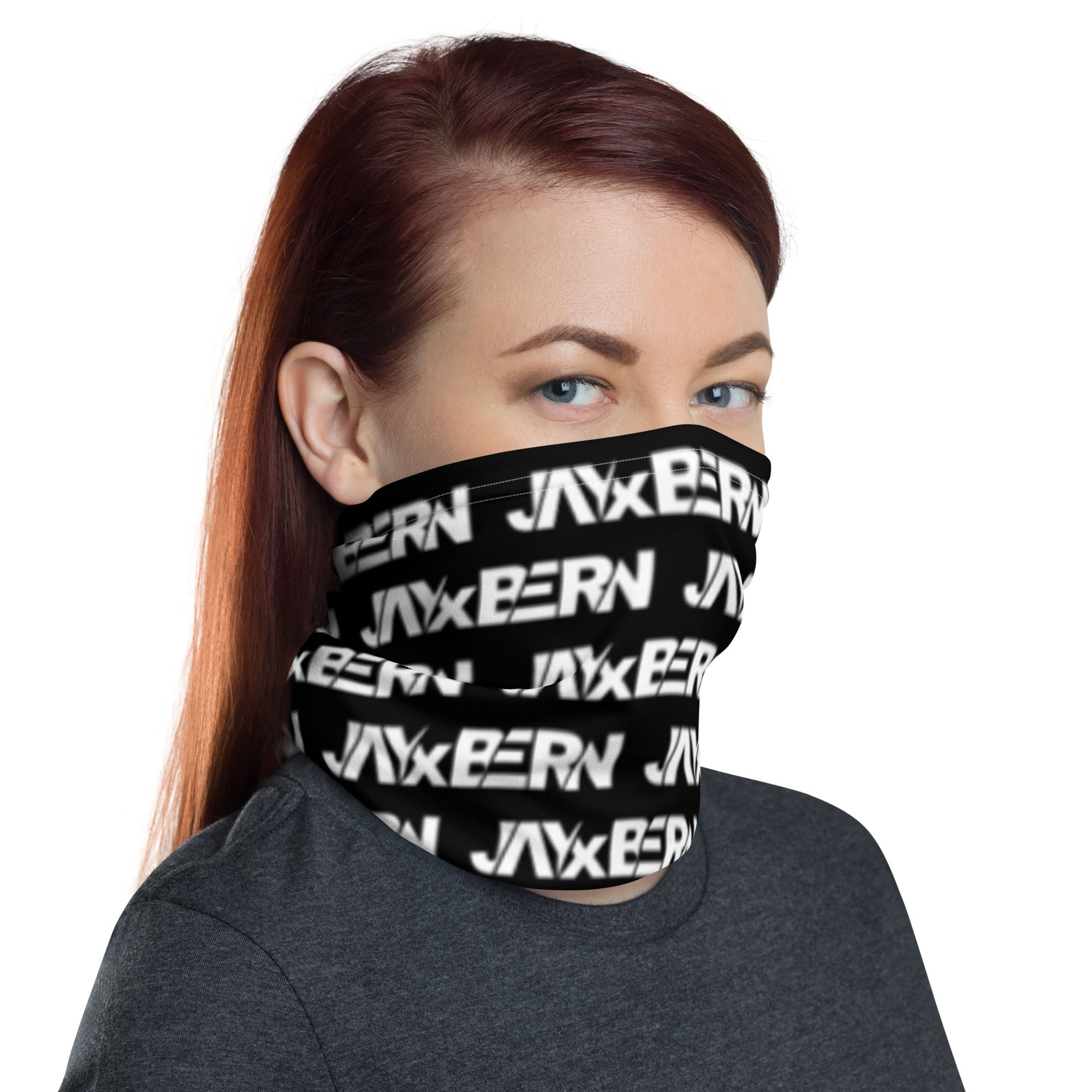 JAYxBERN Pattern Neck Gaiter (Black)