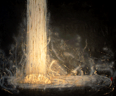 Painting by Chantal Westby and animated by Lénaïc Mercier for Westby and Mercier's The Living Art