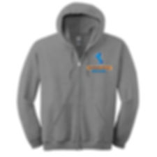 Aurora Hills Sport Grey Zip-Up Hoody (18600)