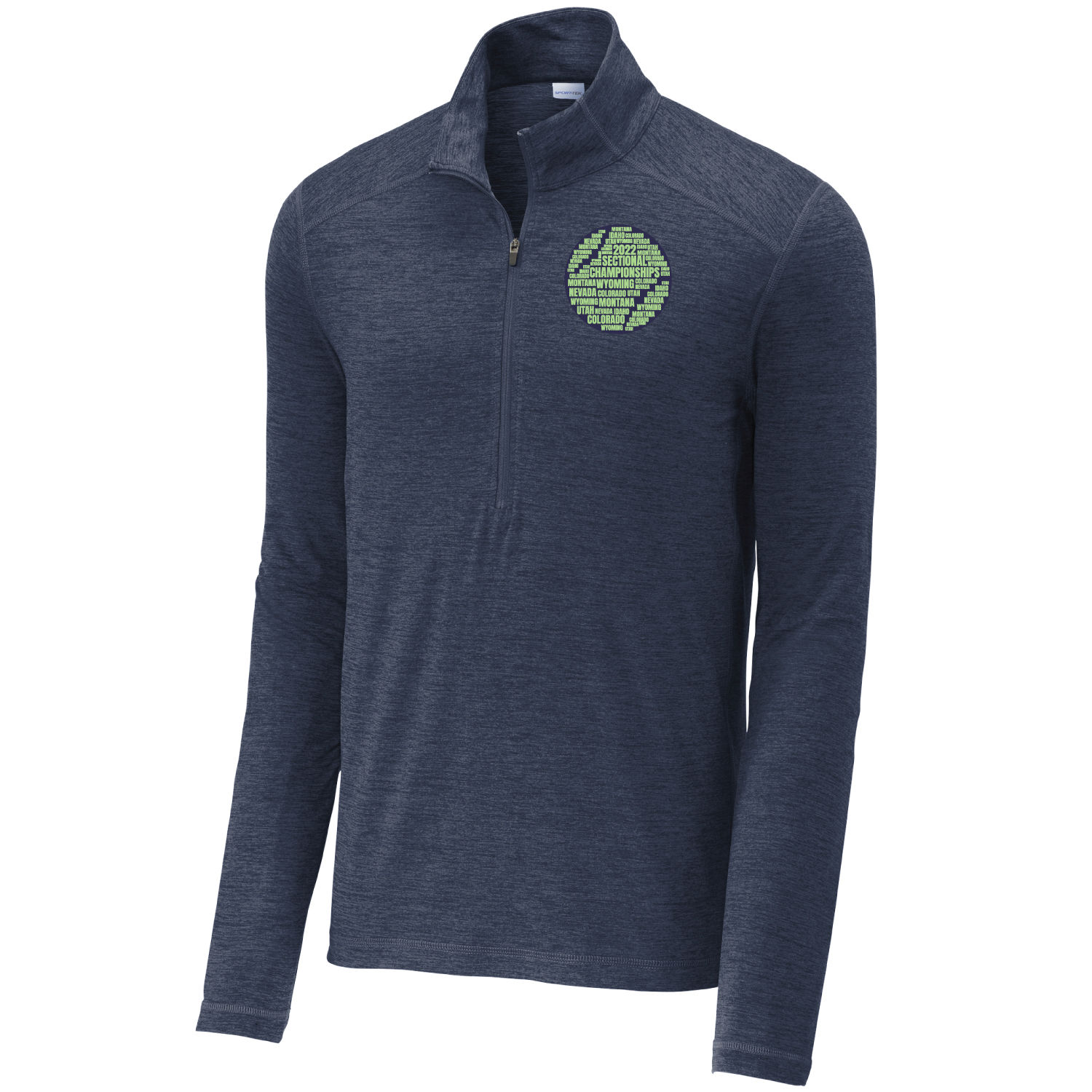USTA Intermountain - Mens 1/2 Zip-Up (ST711)