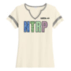 NTRP Womens Notch Neck Tee (LST6041)