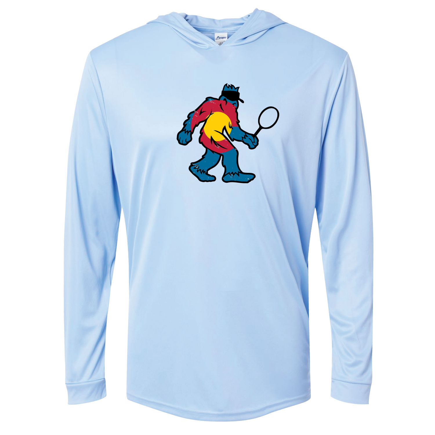 State 38 Squatch Adult Hooded Long Sleeve Tee (220)