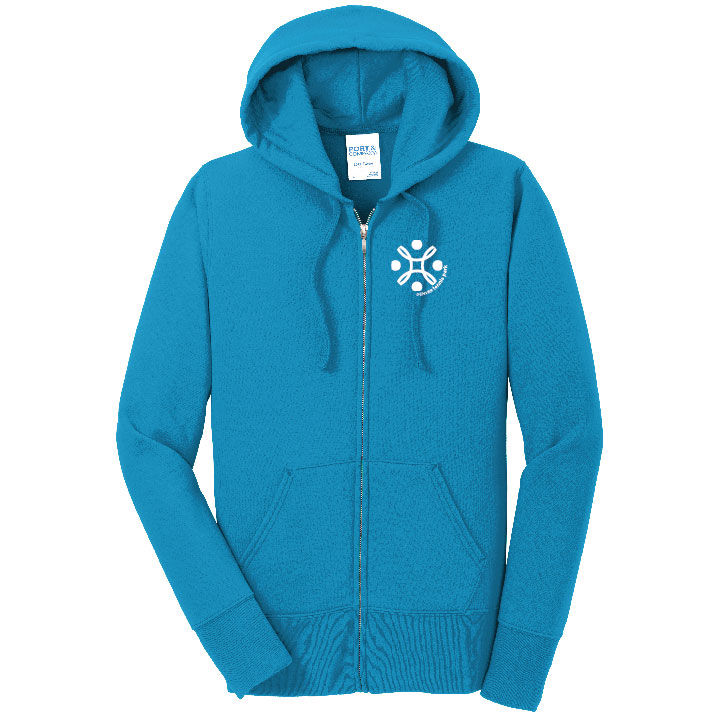 Thumbnail: Denver Tennis Park Womens Full-Zip Hoodie (LPC78ZH)