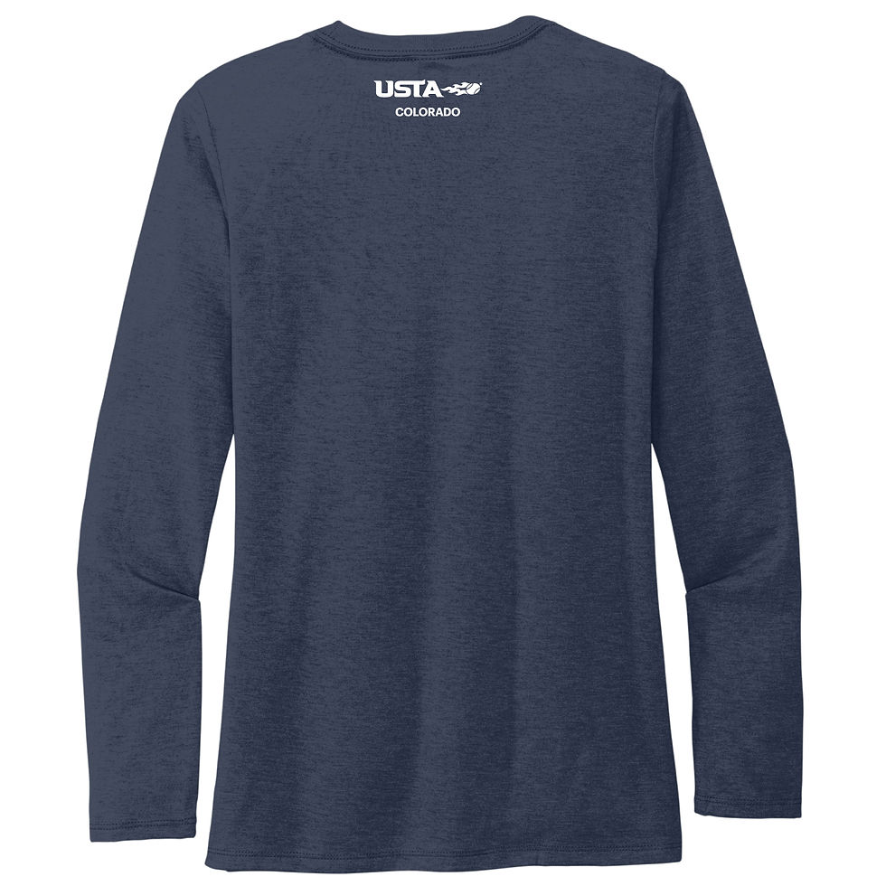 Thumbnail: District Championships Womens Tri-Blend Long Sleeve (AL6008)
