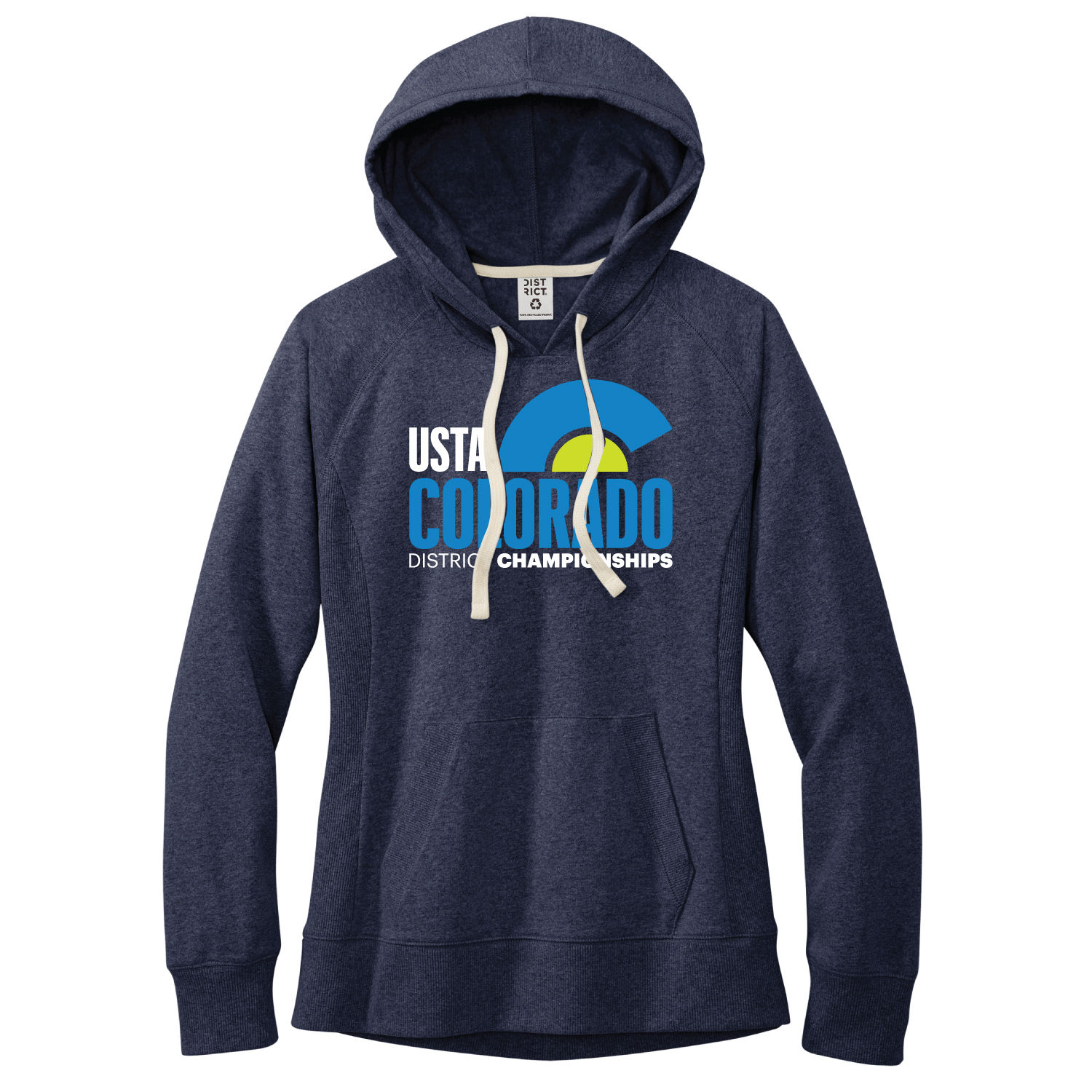District Championships Womens Fleece Hoodie (DT8101)