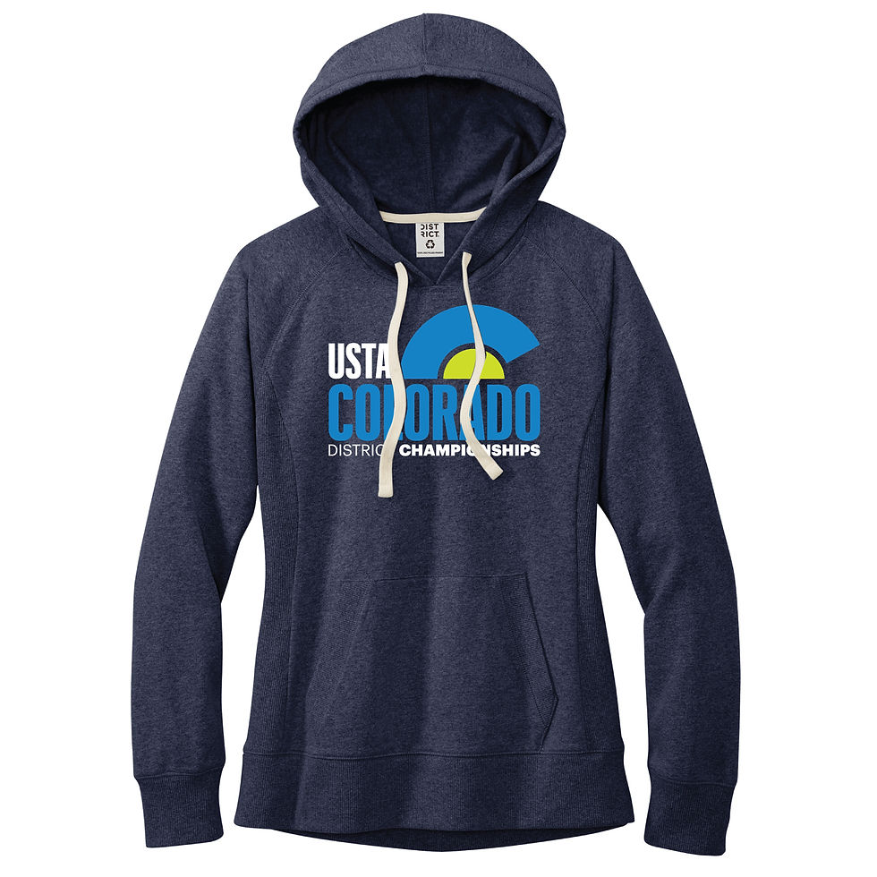 Thumbnail: District Championships Womens Fleece Hoodie (DT8101)