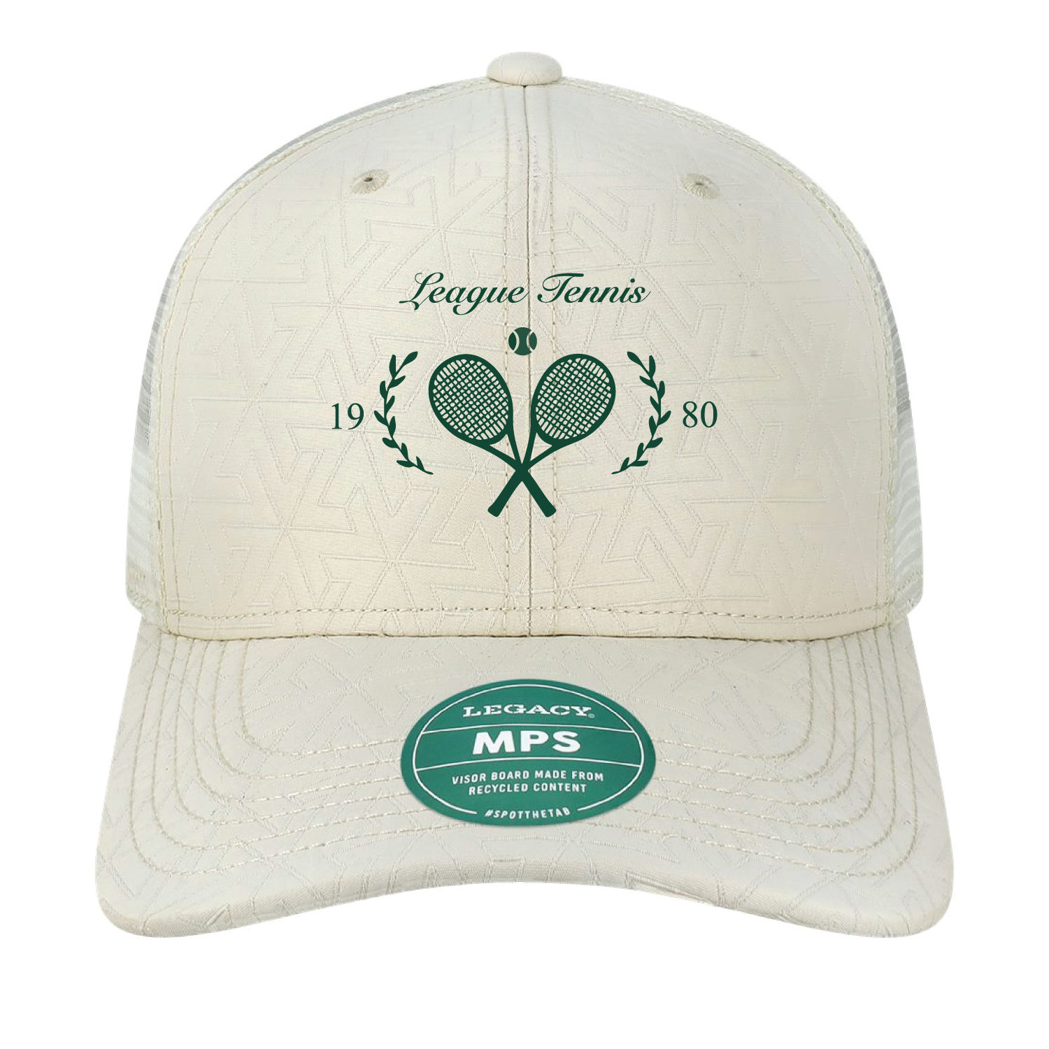 State 38 Vintage Racquets Snapback Trucker Cap (MPS)