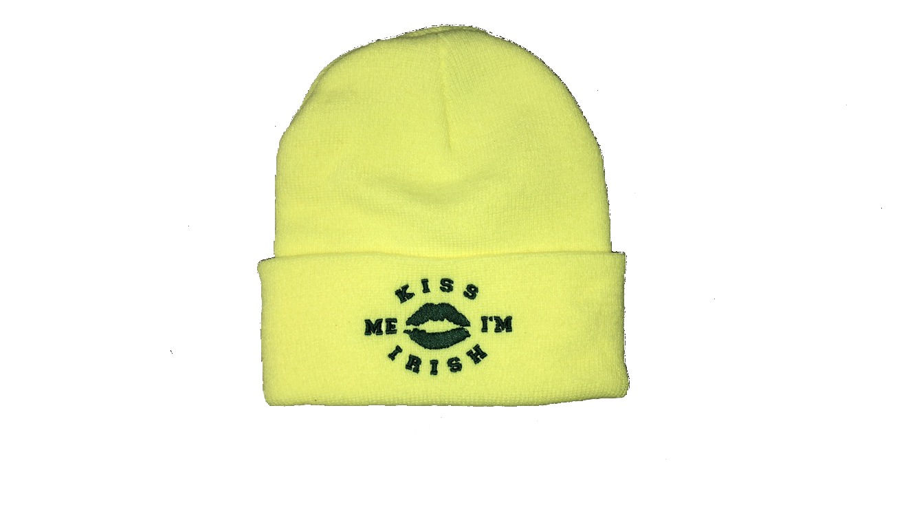 Kiss Me Im Irish Beanie