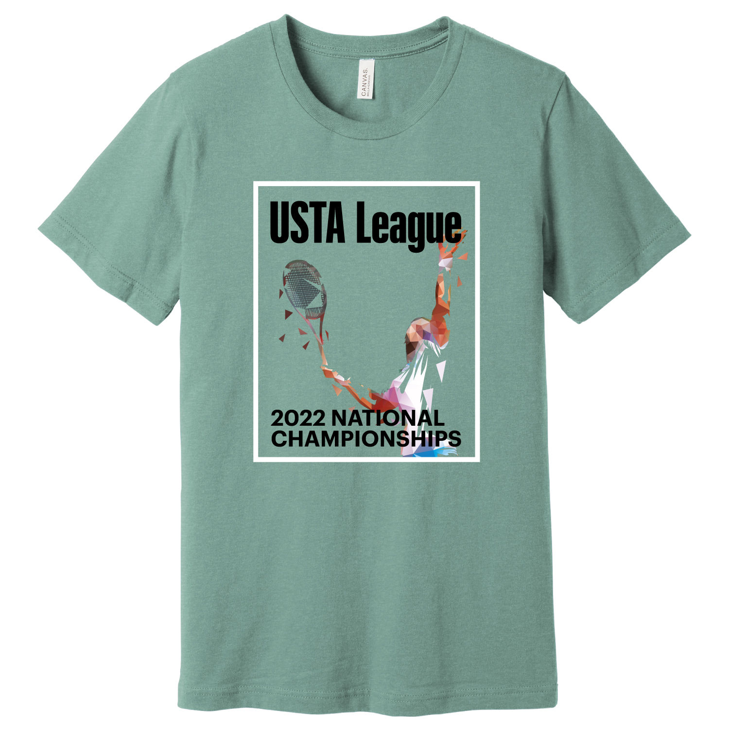USTA National Championships Mosaic Tee (BC3001)