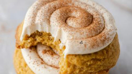 Caramel Pumpkin Cookies