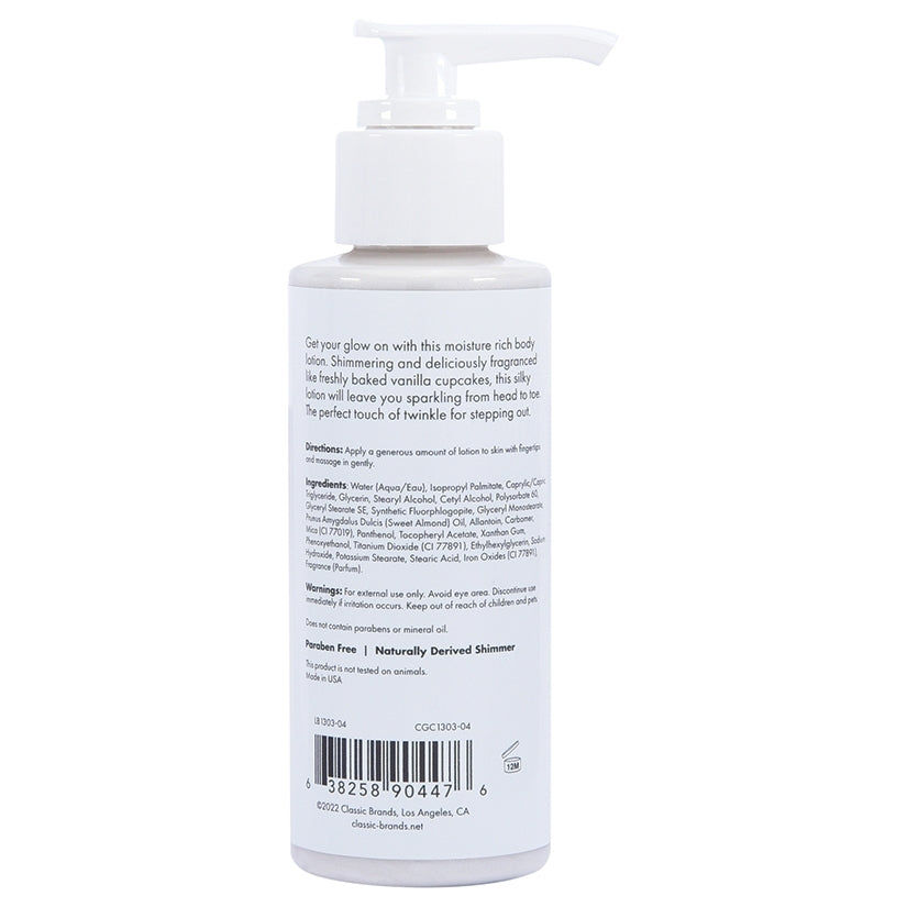 Thumbnail: CG Glow Vanilla Cupcake Shimmer Lotion-Silver