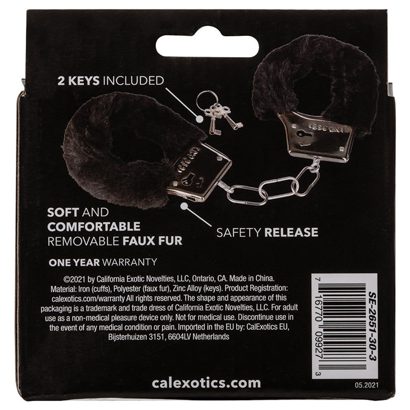 Thumbnail: Playful Furry Cuffs-Black