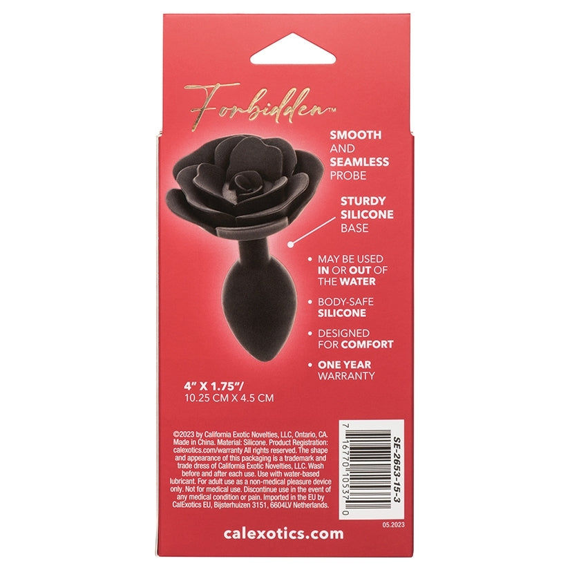 Thumbnail: Forbidden Large Rose Anal Plug