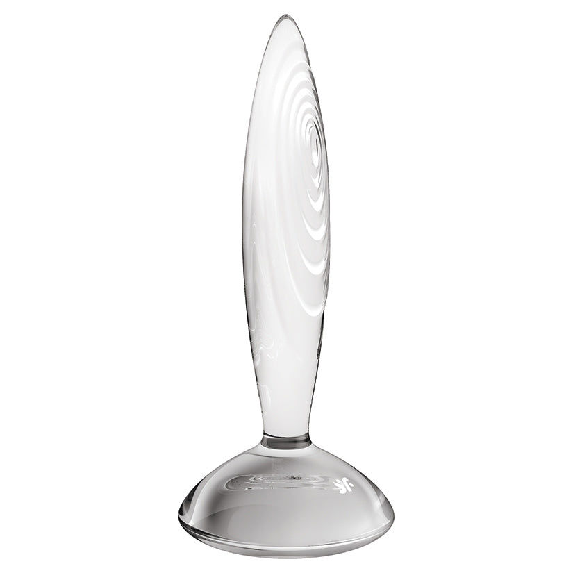 Thumbnail: Satisfyer Sparkling Crystal Glass Dildo-Clear