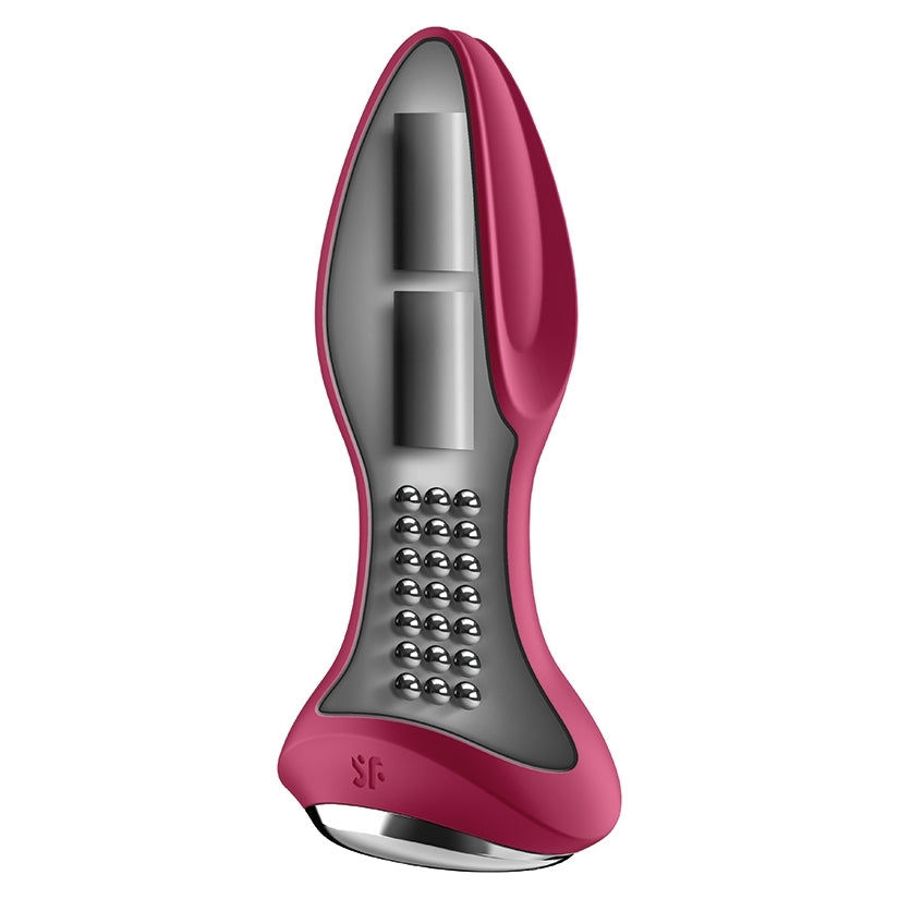 Thumbnail: Satisfyer Rotator Plug 2+ Fuschia