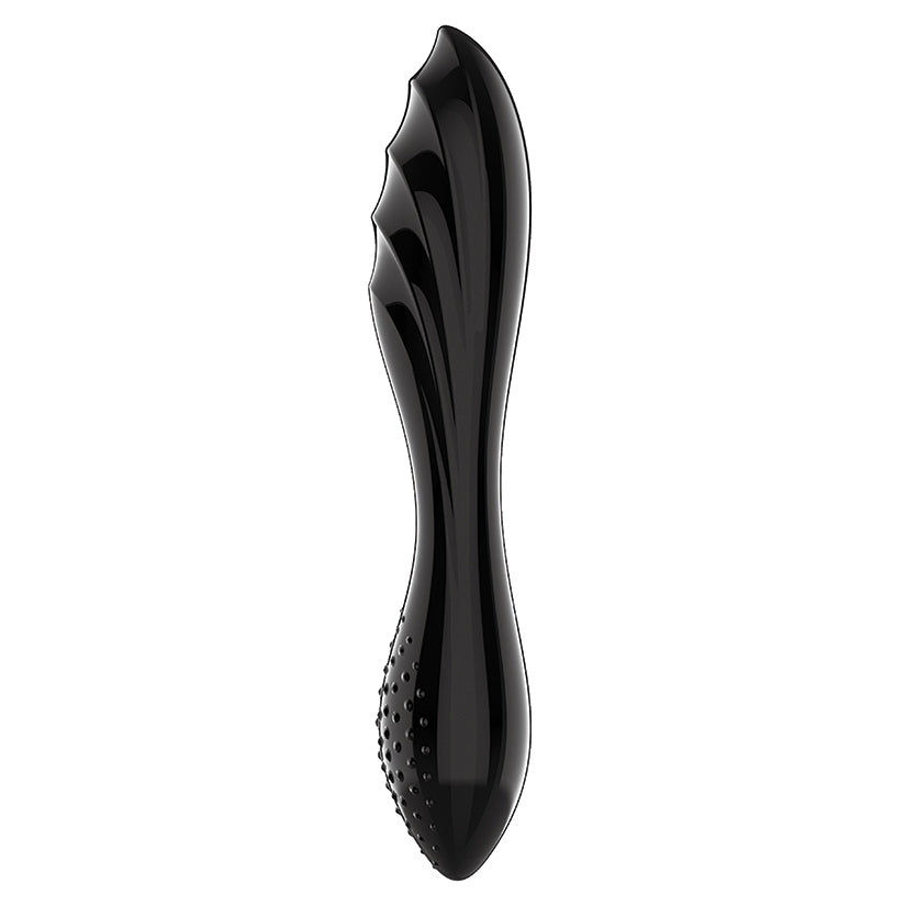 Thumbnail: Satisfyer Dazzling Crystal Glass Dildo-Black