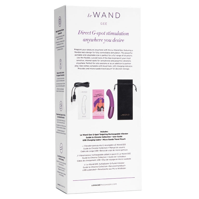 Thumbnail: Le Wand Chrome GEE-Cherry