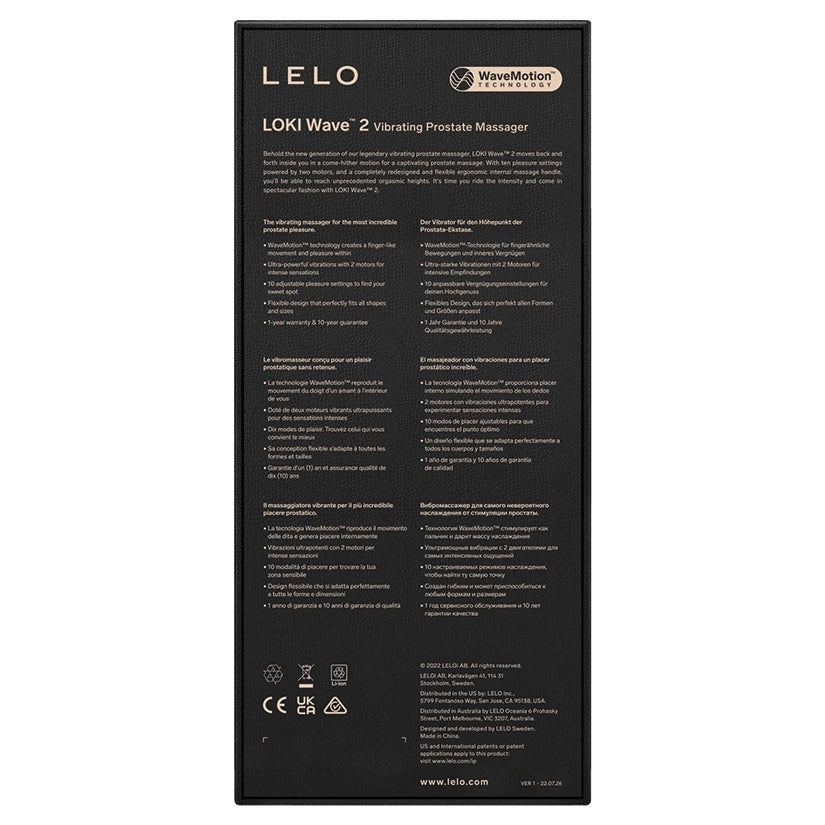 Thumbnail: Lelo Loki Wave 2-Violet Dust