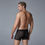 Thumbnail: Luca Leopard Boxer-Black S/M-Boxed