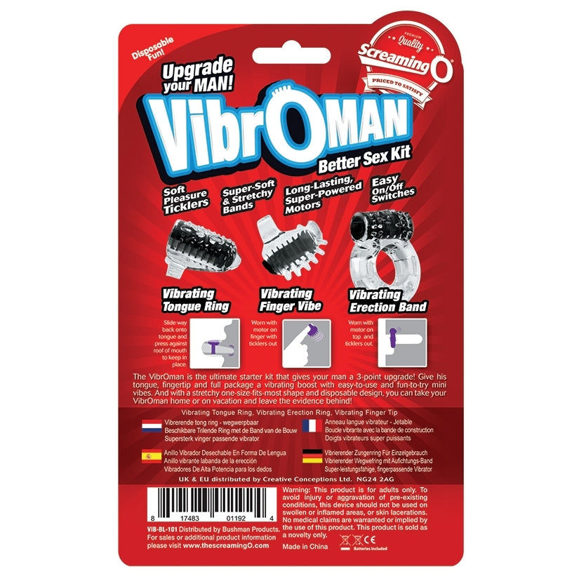 Thumbnail: Screaming O VibrOMan-Black