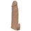 Thumbnail: Natural Realskin Vibrating Penis Xtender-Brown