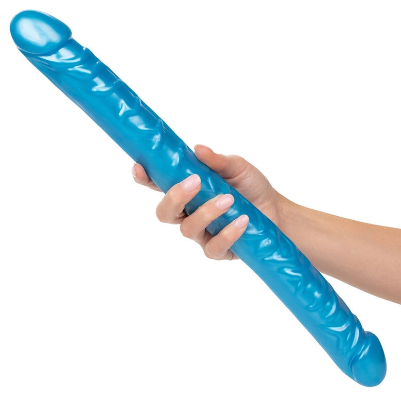 Thumbnail: Size Queen Double Dildo-Blue 17