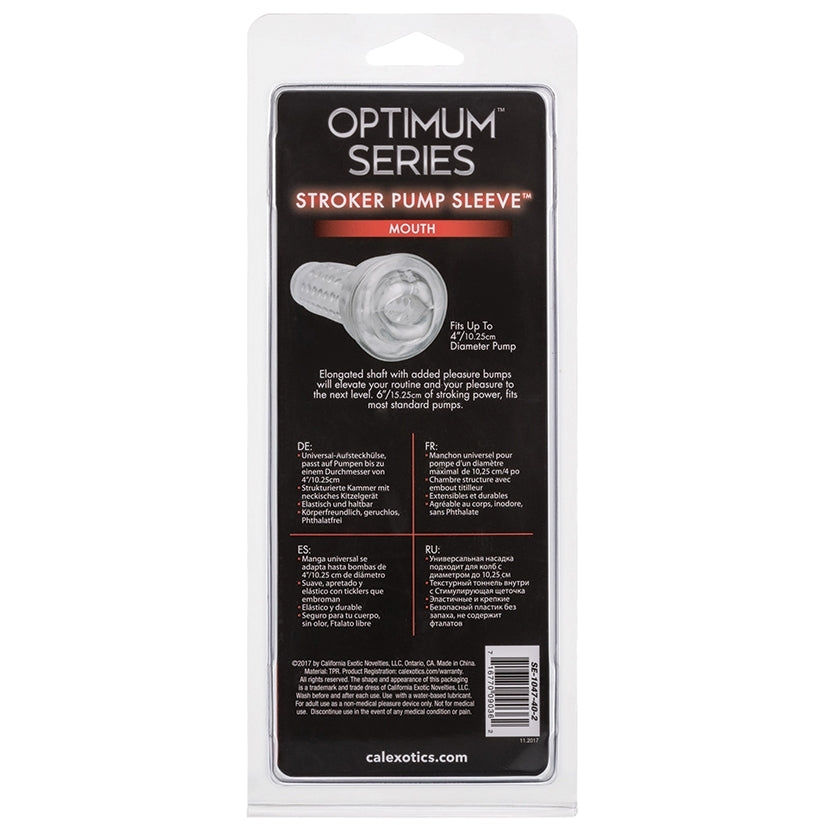 Thumbnail: Optimum Series Stroker Pump Sleeve-Mouth