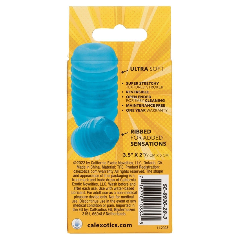 Thumbnail: Pop Sock Ribbed-Blue