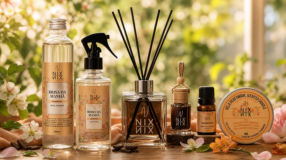 Makassar: a fragrância que traz sofisticação e frescor natural para os ambientes