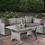 Thumbnail: Shonda 3 Pc Patio Dining Set