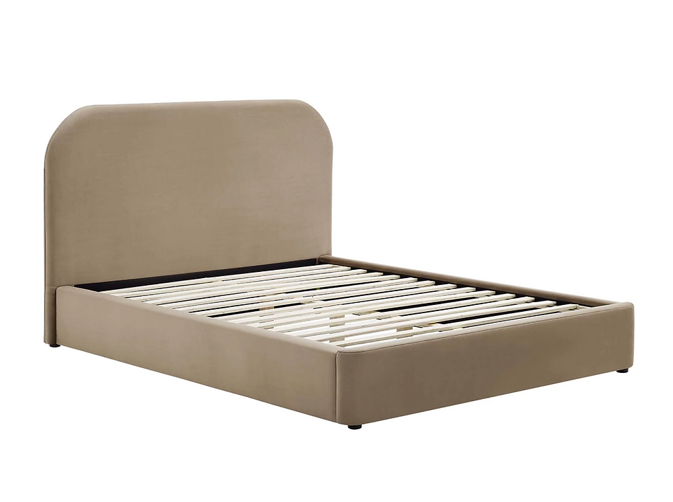 Thumbnail: Keynote Performance Velvet Curved Platform Bed