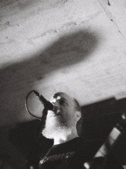NADJA Rock Band Music Concert Live Photography Black and White Analog