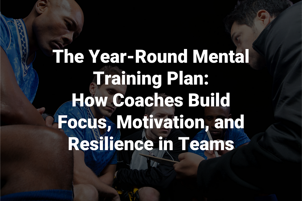 The Year-Round Mental Performance Training for Athletes: A Coaching Plan