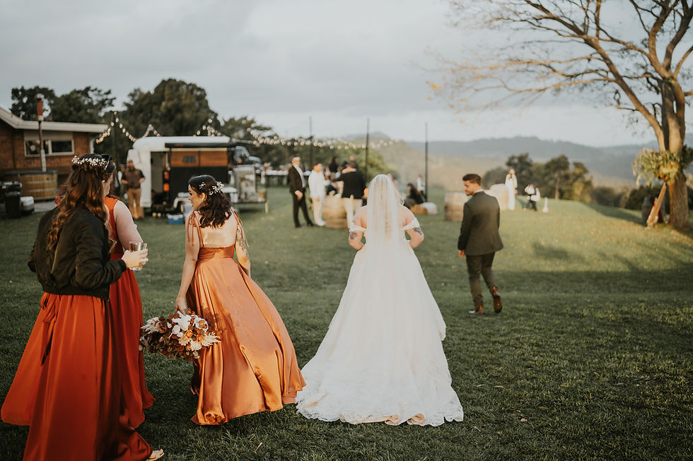 Luxury outdoor wedding reception with guests enjoying a beautifully planned celebration