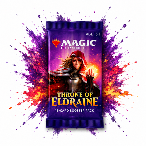 booster box throne of eldraine Join the five courts of the Realm on an epic adventure for honor and glory Magic The Gathering - Throne